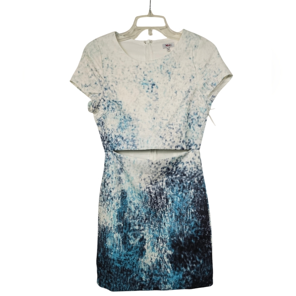 Tobi Front Cut Out Back Zip Dress XS